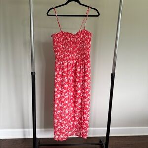 Smocked Midi dress